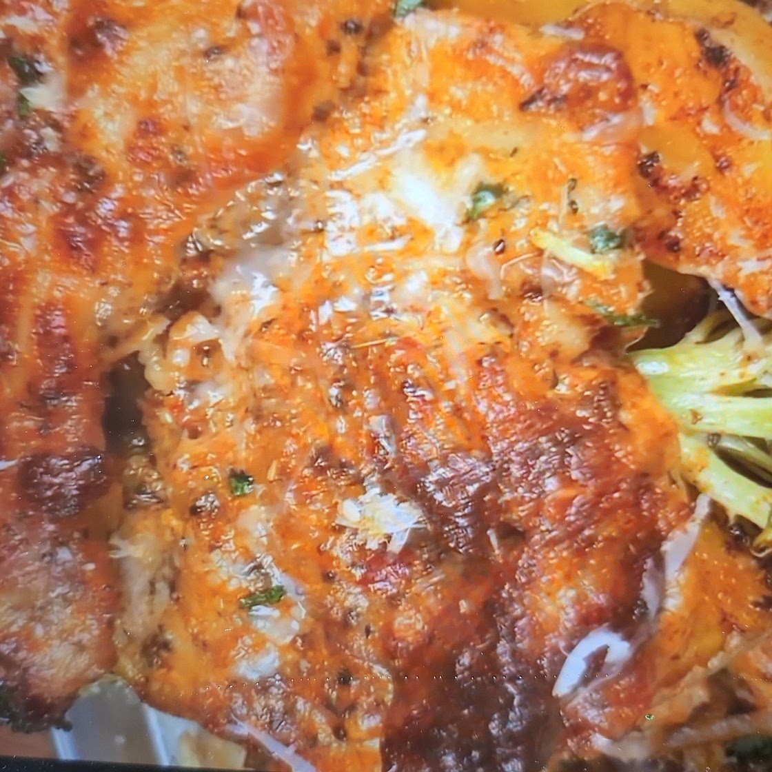 Sheet Pan Parmesan Garlic Chicken Thighs