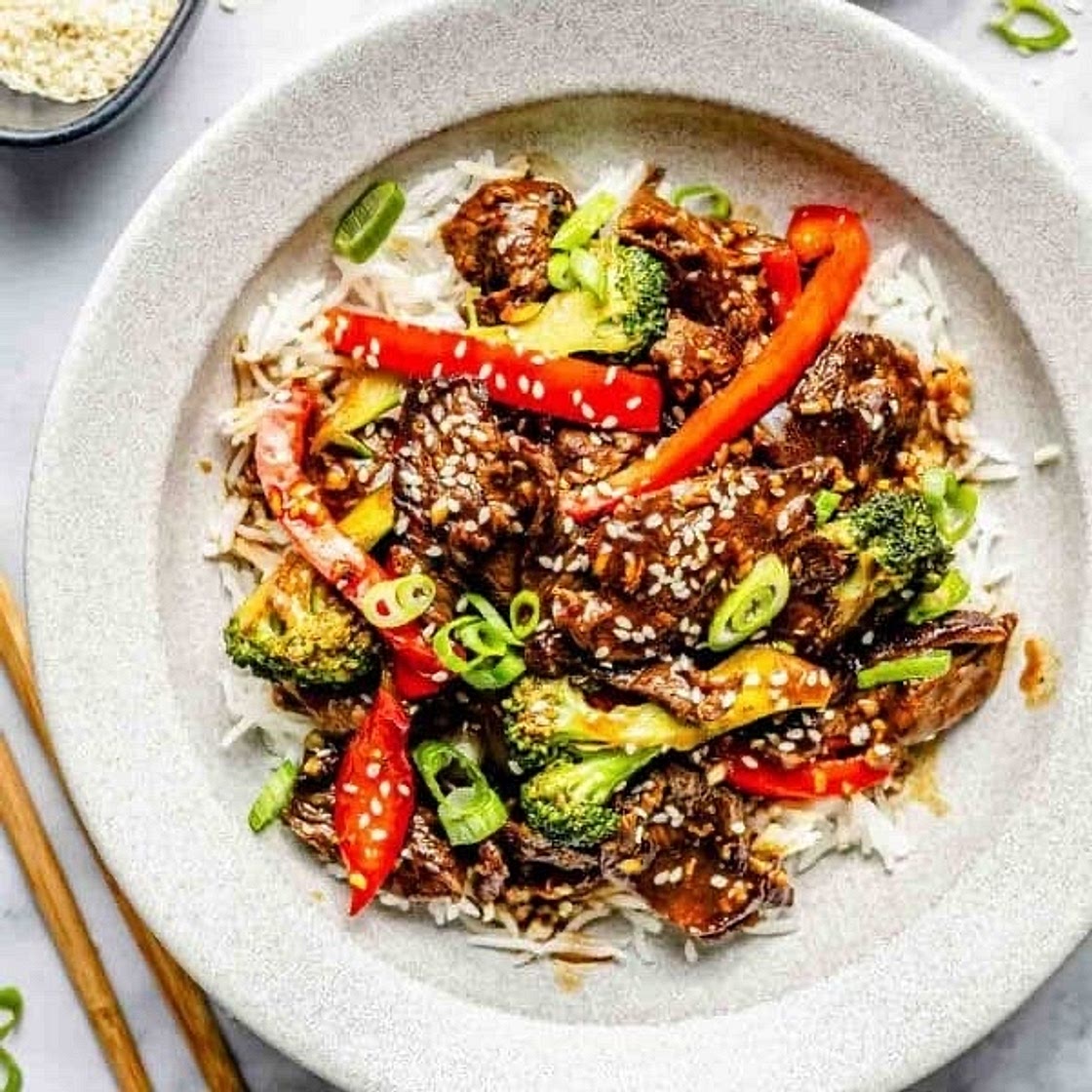 Shaved Steak Stir Fry