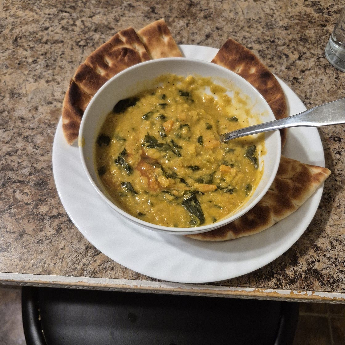 Red Lentil Soup with Saffron