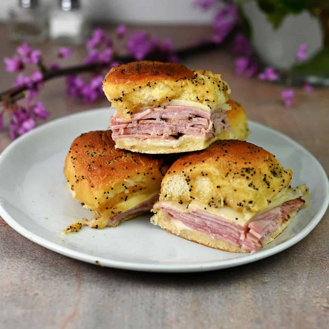 Ham & Cheese Sliders in the Air Fryer