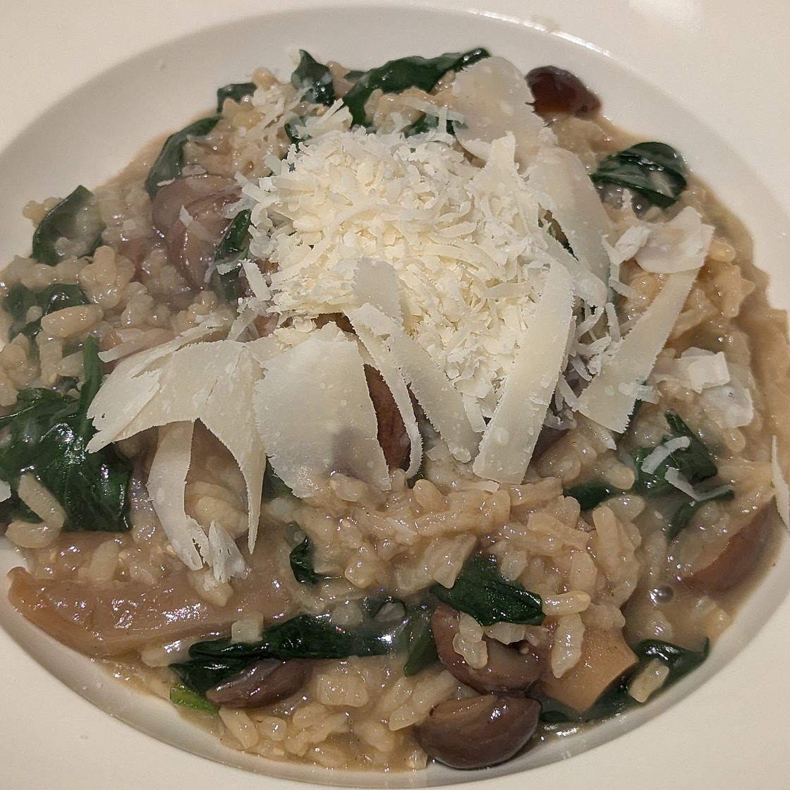 Creamy Vegan Mushroom Risotto