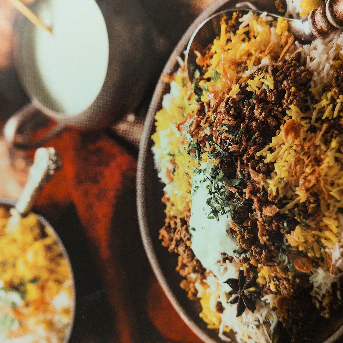 Beef biryani
