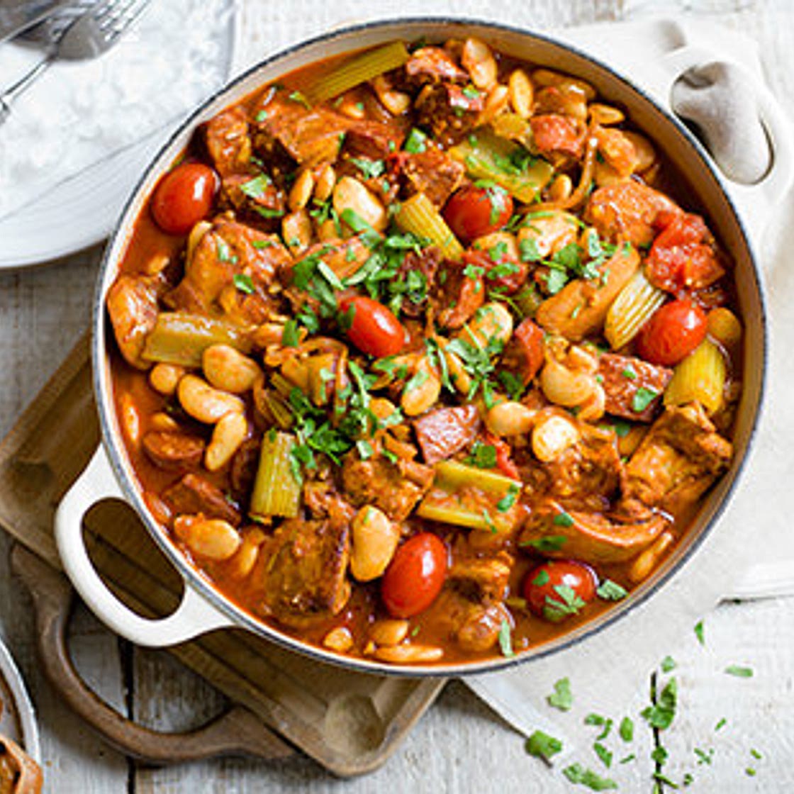 Slow-cooker chicken casserole