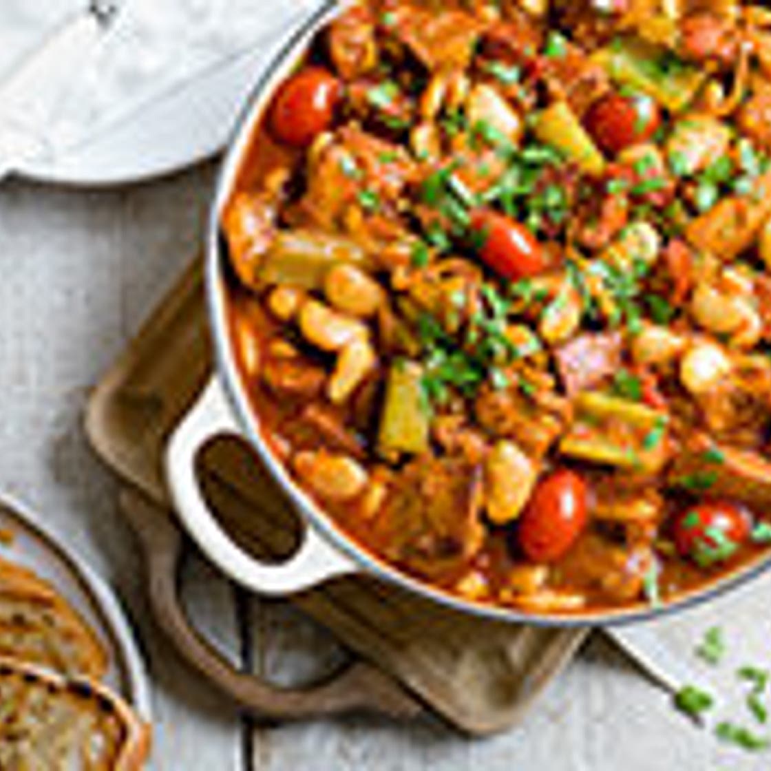 Slow-cooker chicken casserole
