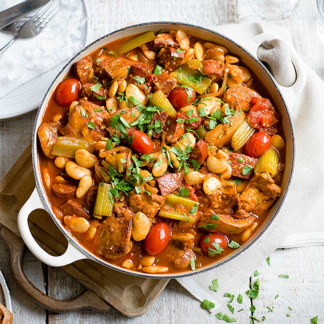 Slow-cooker chicken casserole
