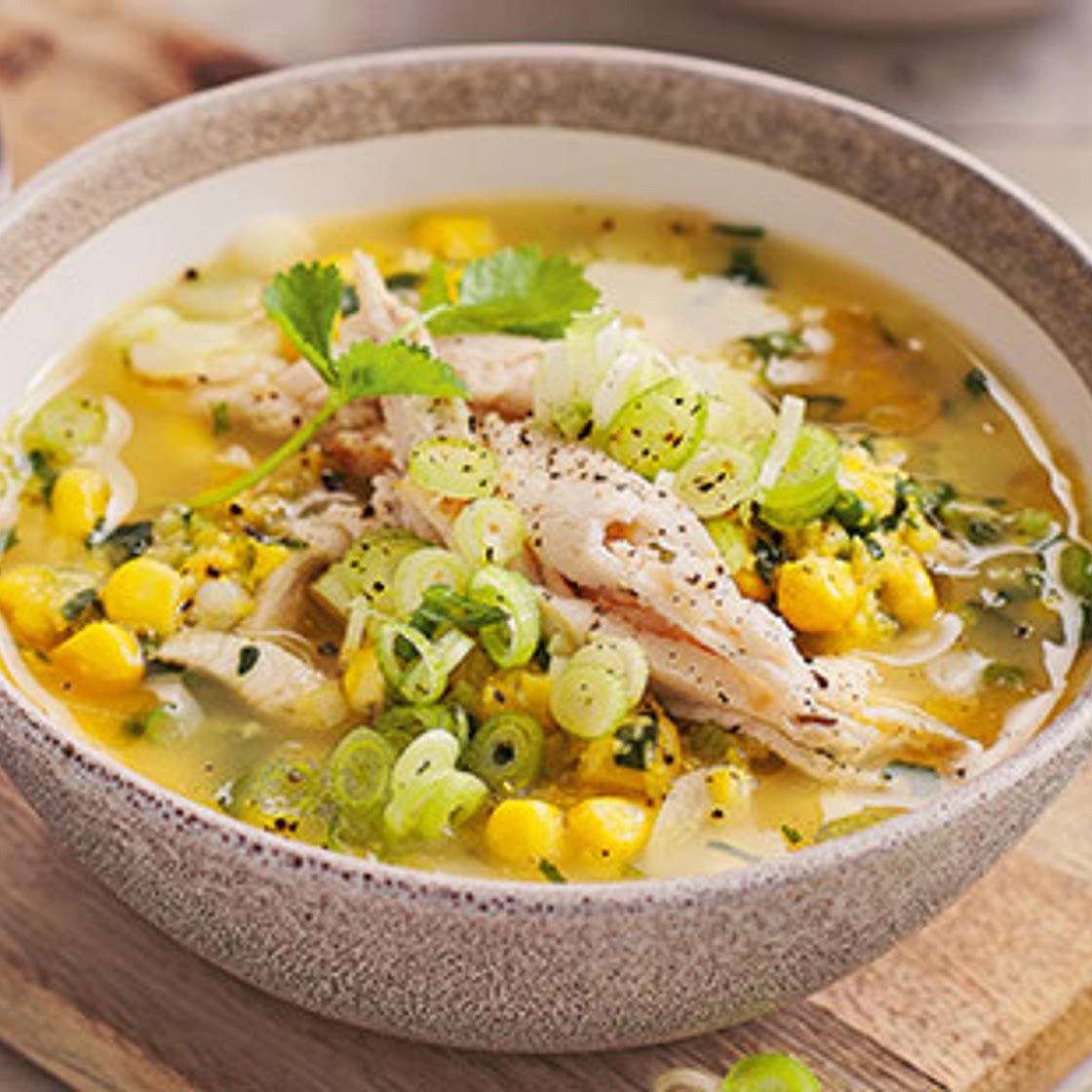 Chinese chicken and sweetcorn soup