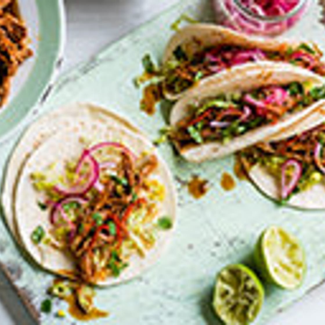 Slow-cooker pulled pork tacos