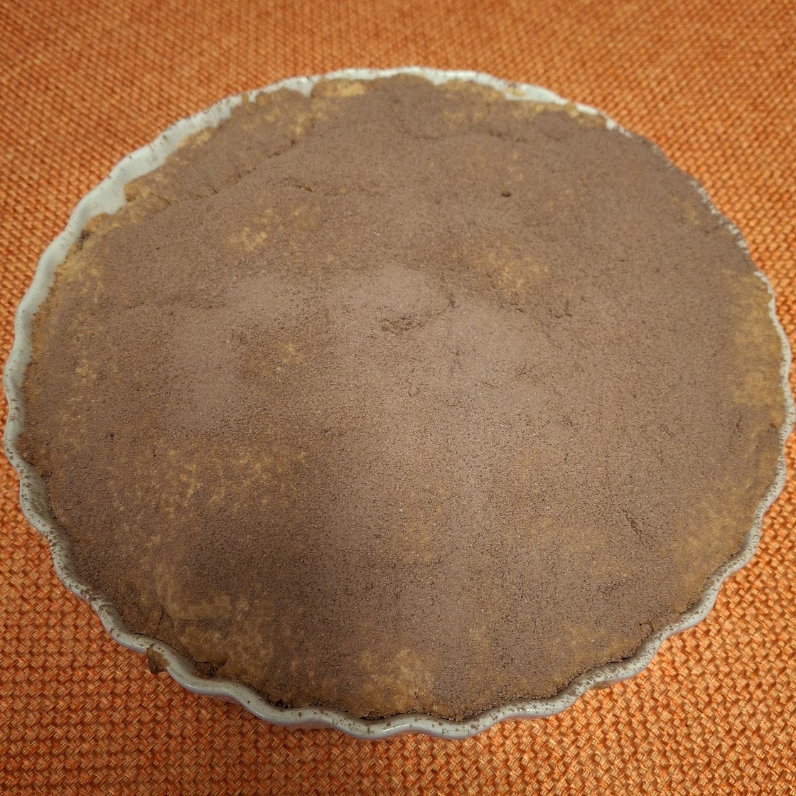 CROSTATA CON AMARETTI E MARMELLATA DI PESCHE