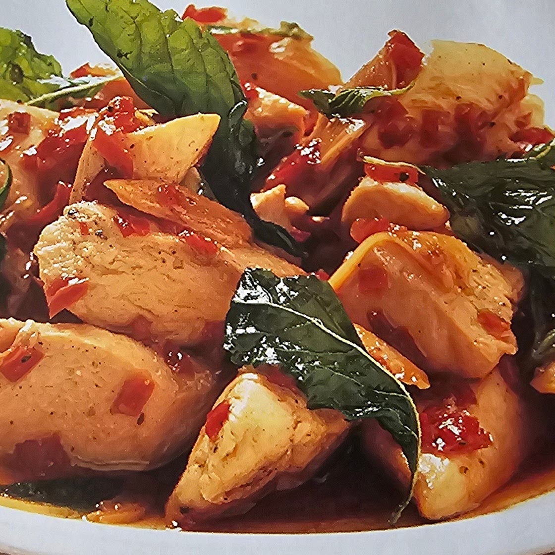 Holy Basil Chicken Stirfry