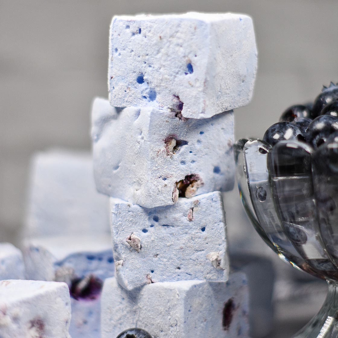 Blueberry Marshmallows