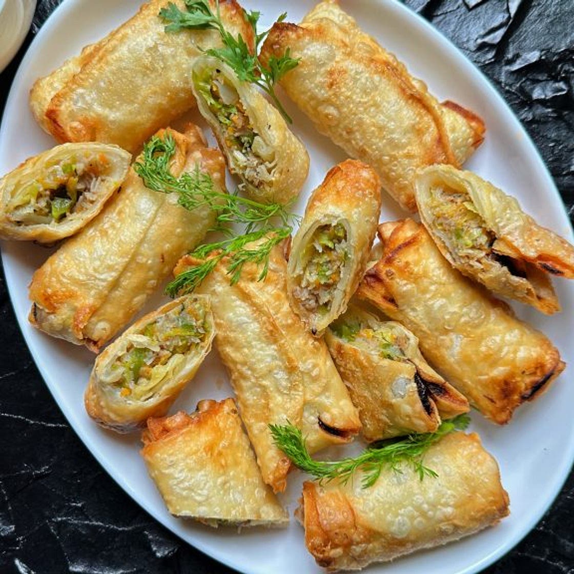 Chicken Spring Rolls Recipe
