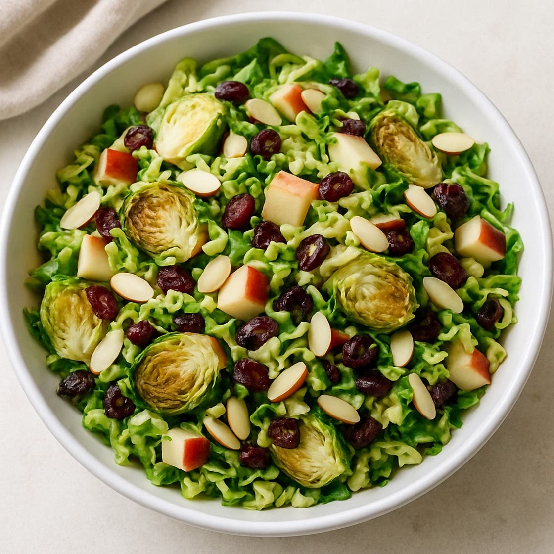 Healthy Brussel Sprout Salad | Recipe