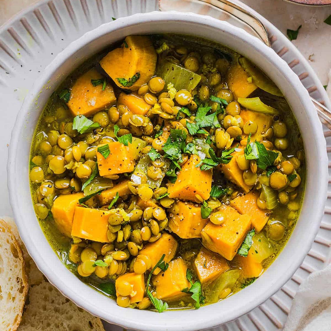 Lentil and Sweet Potato Stew