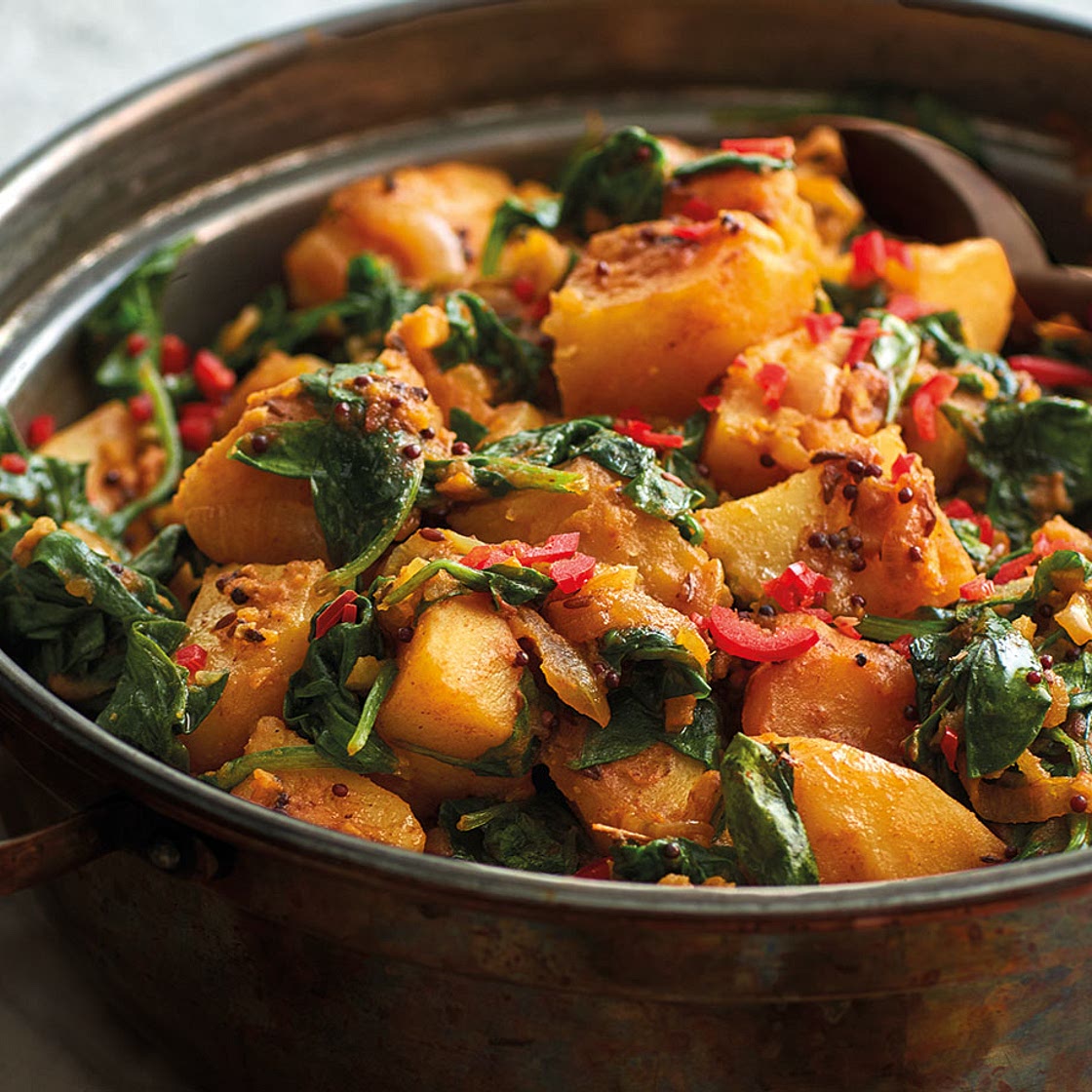 Saag aloo