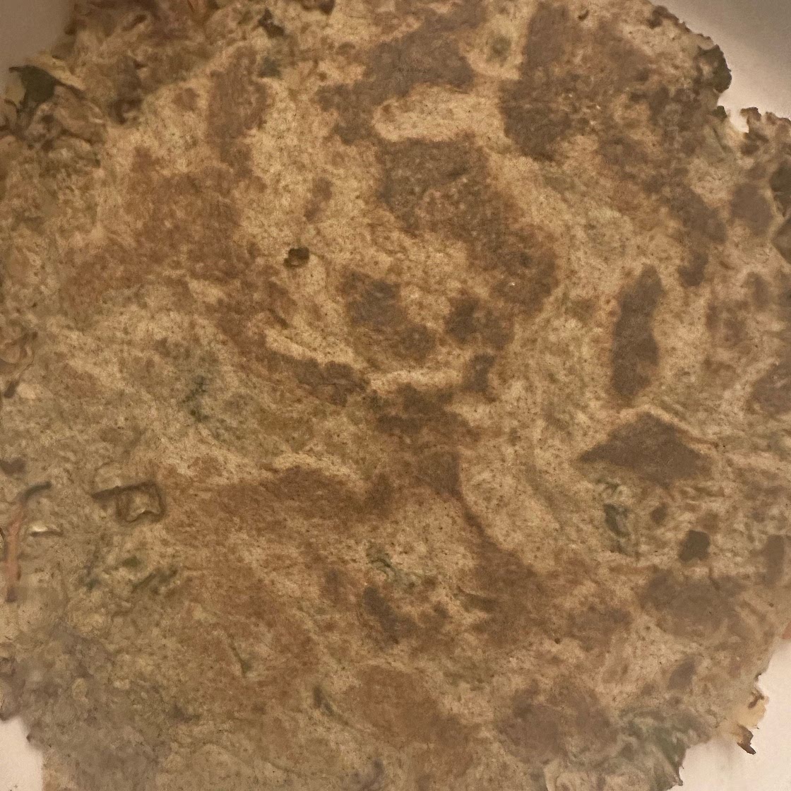 Buckwheat veggie pancake. 