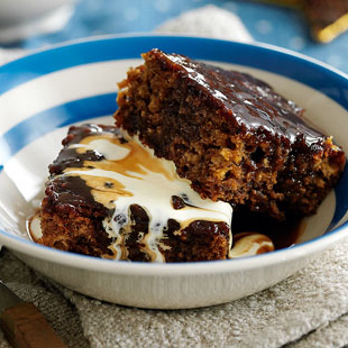 Sticky toffee pudding