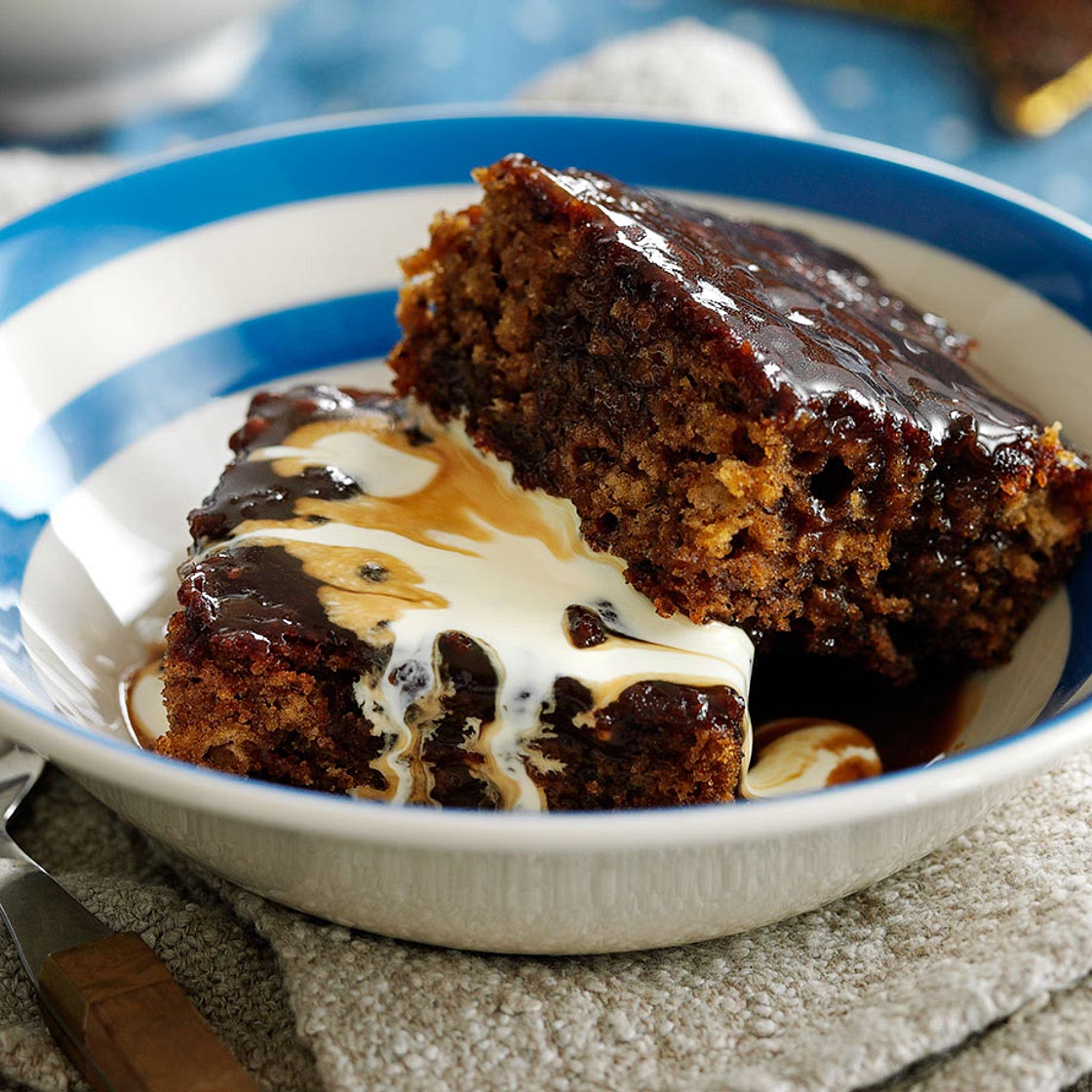 Sticky toffee pudding