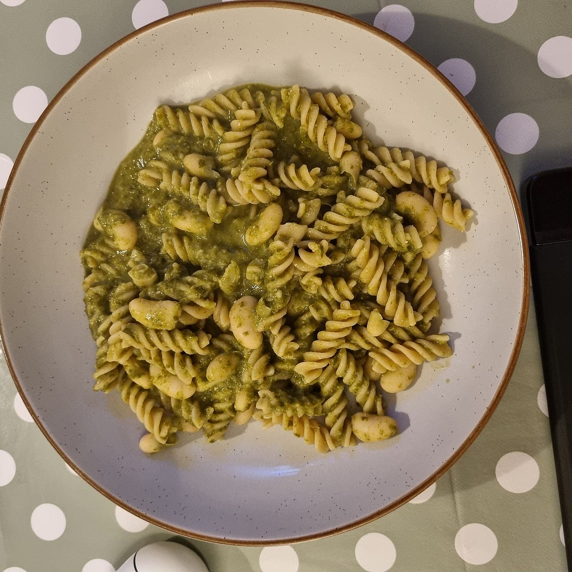 Green pasta