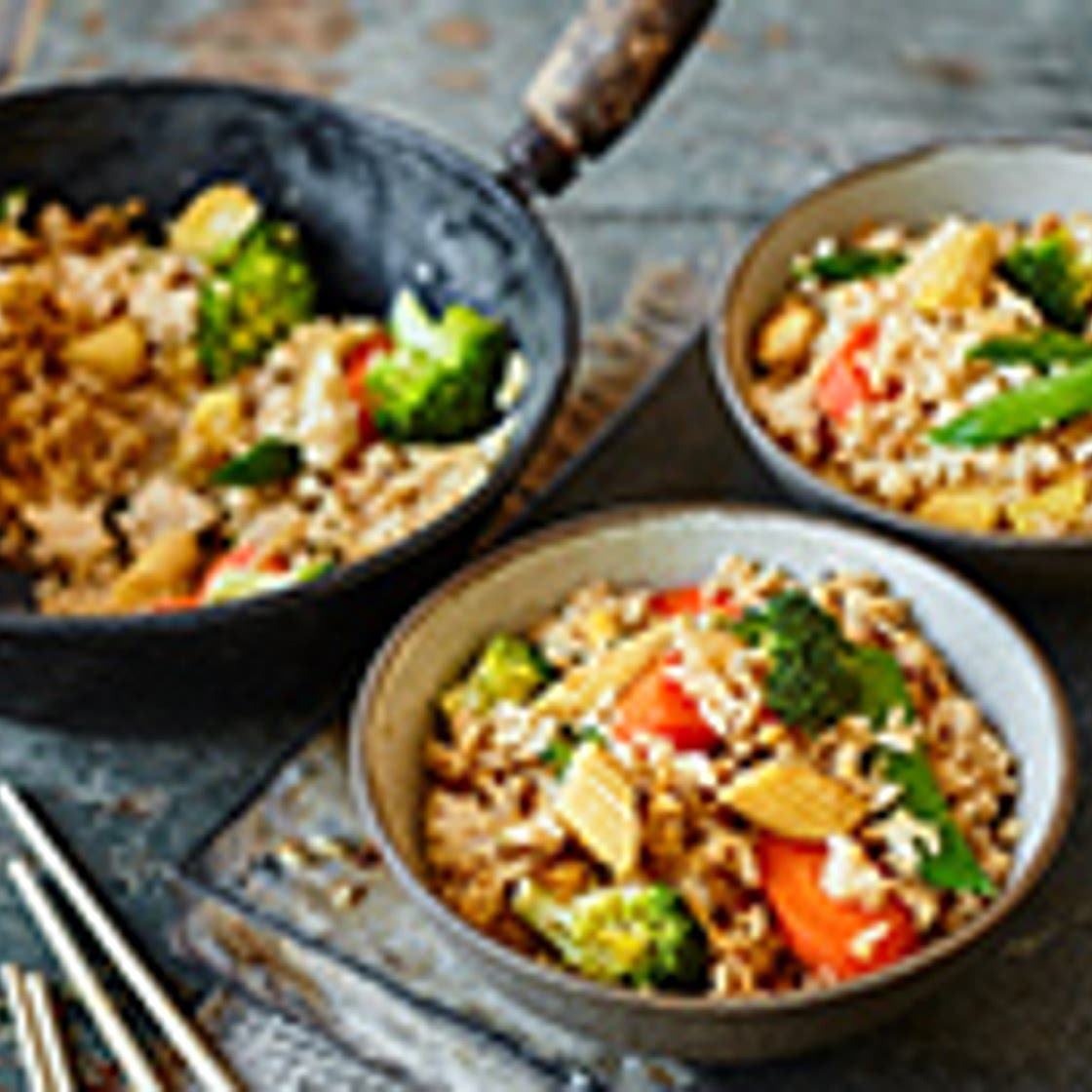 Egg-fried rice