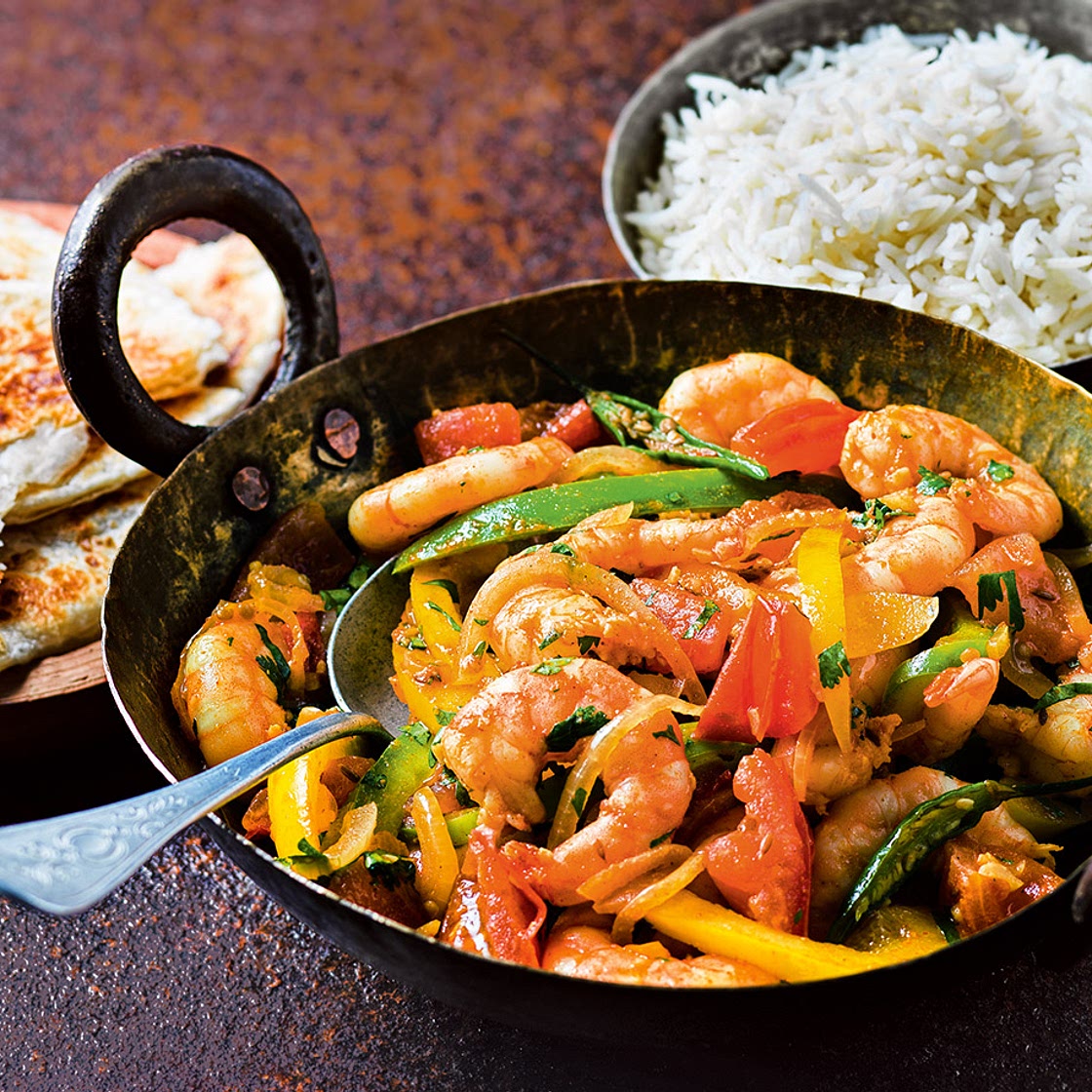 Prawn jalfrezi