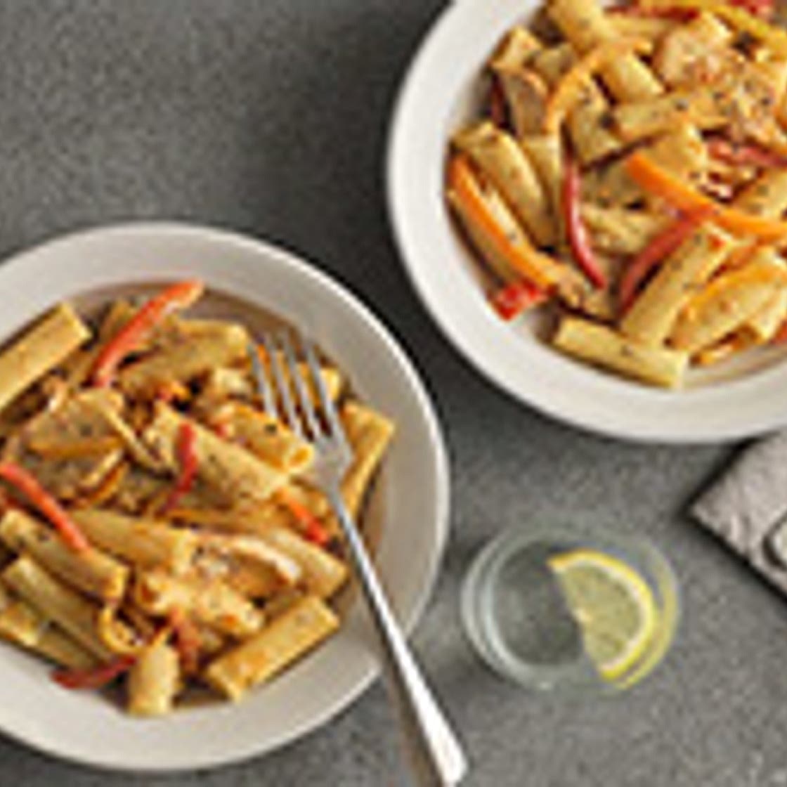 5-ingredient Piri-Piri pasta