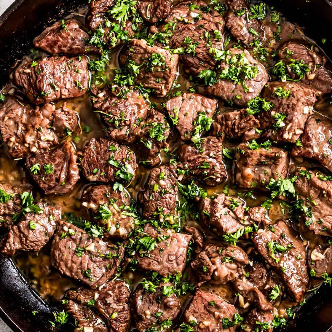 Garlic Butter Steak Bites
