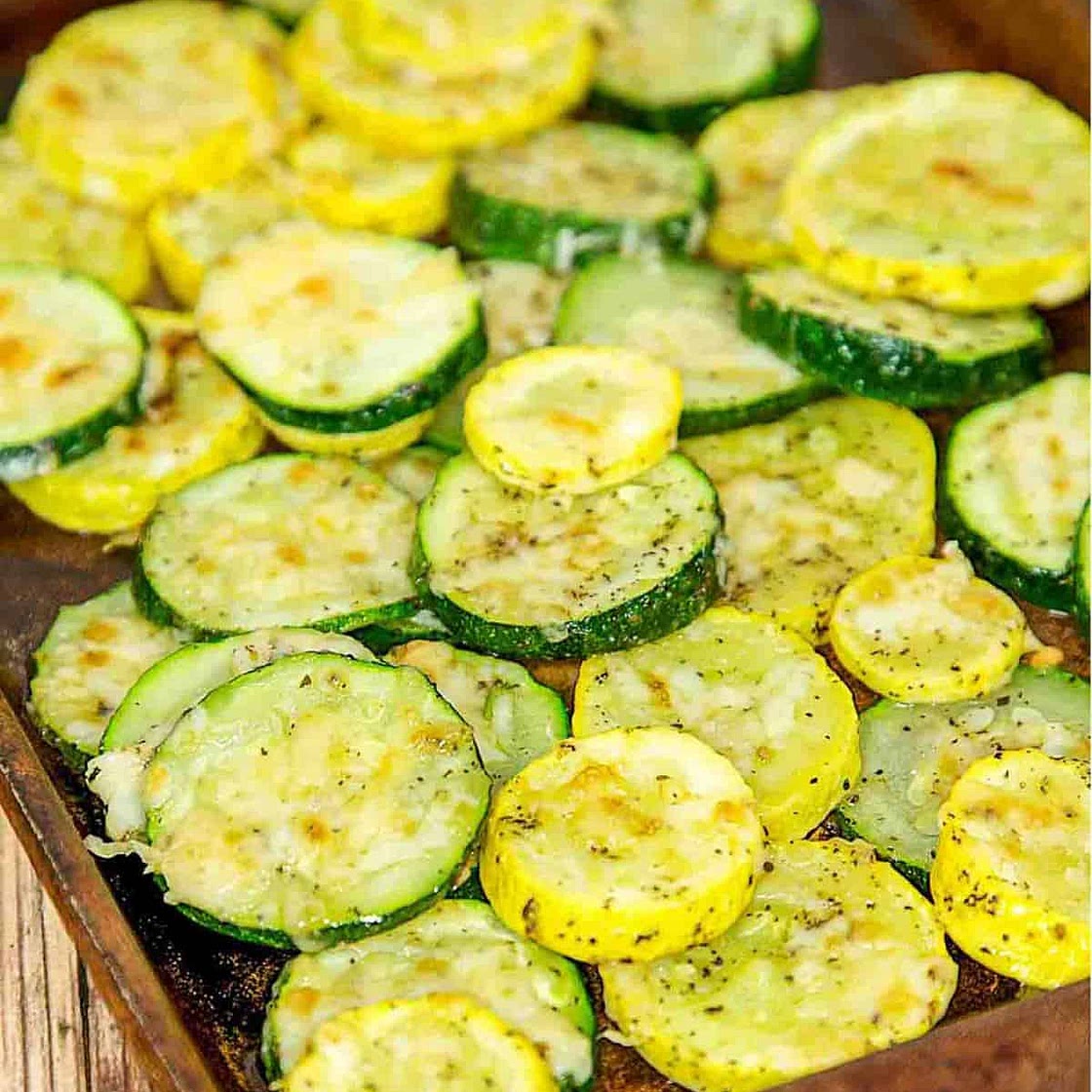 Baked Parmesan Squash