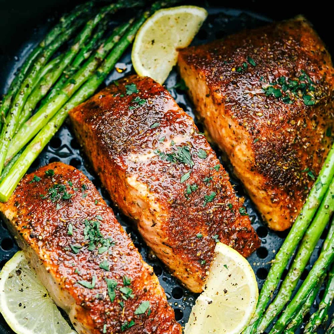 Air Fryer Salmon