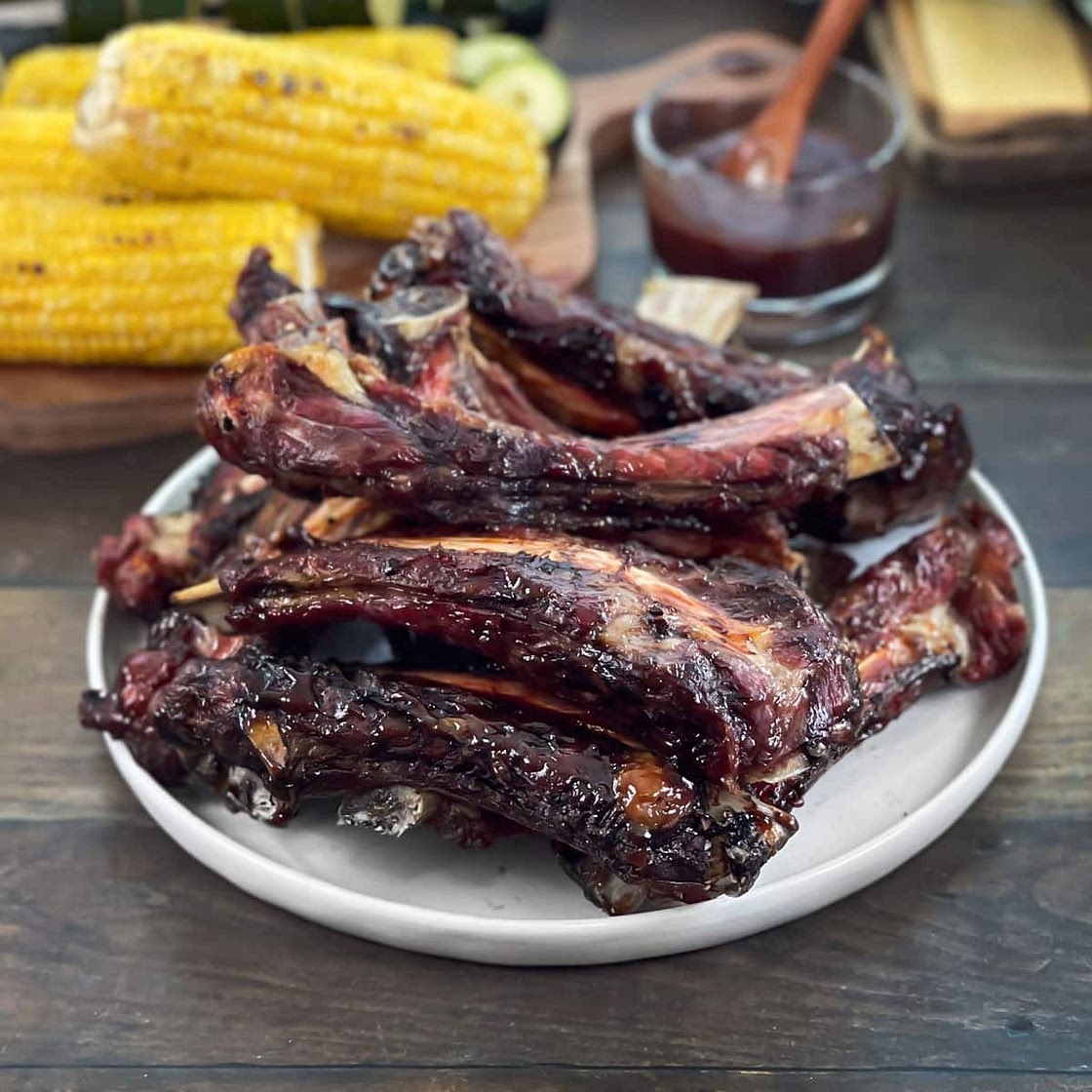Grilled Beef Ribs