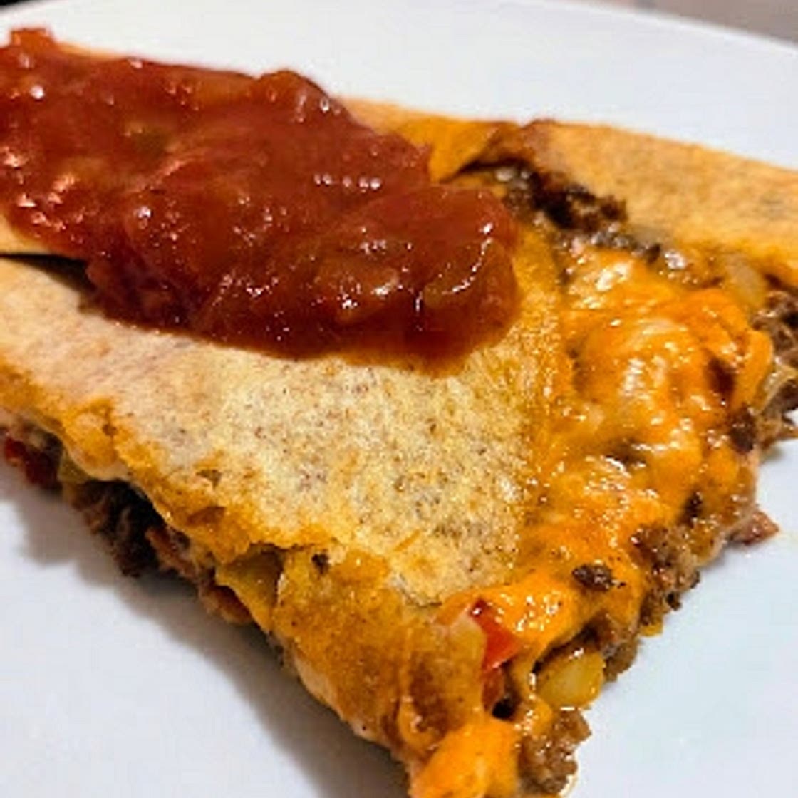 Cheeseburger Sheet Pan Crunchwrap