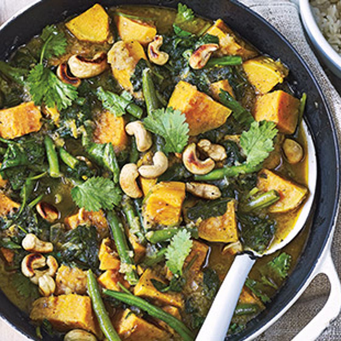 Sri Lankan-style sweet potato curry
