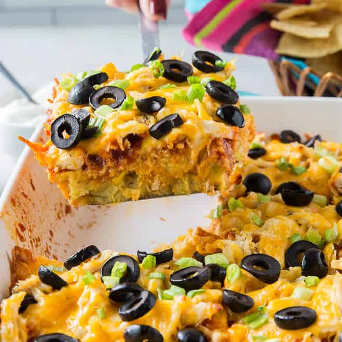 Chicken Tamale Casserole