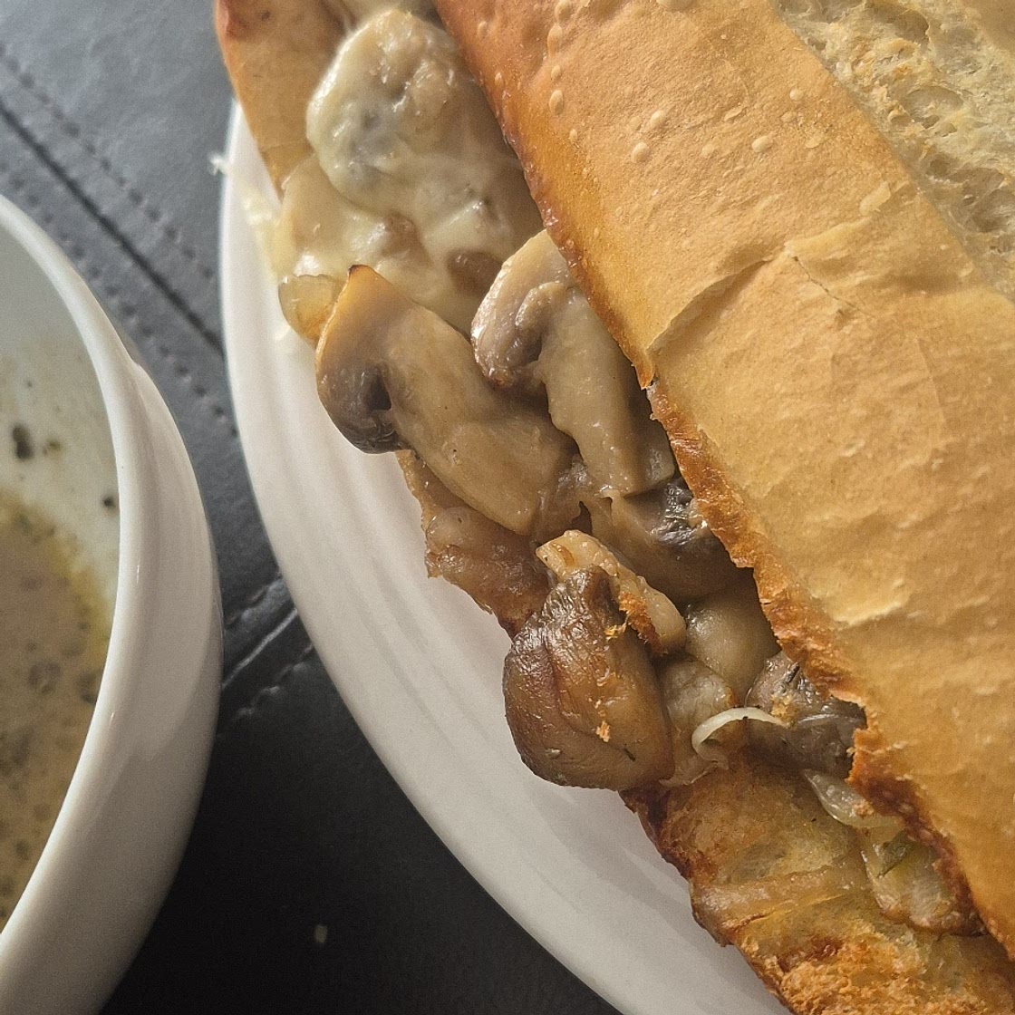 Vegetarian French Dip Sandwiches