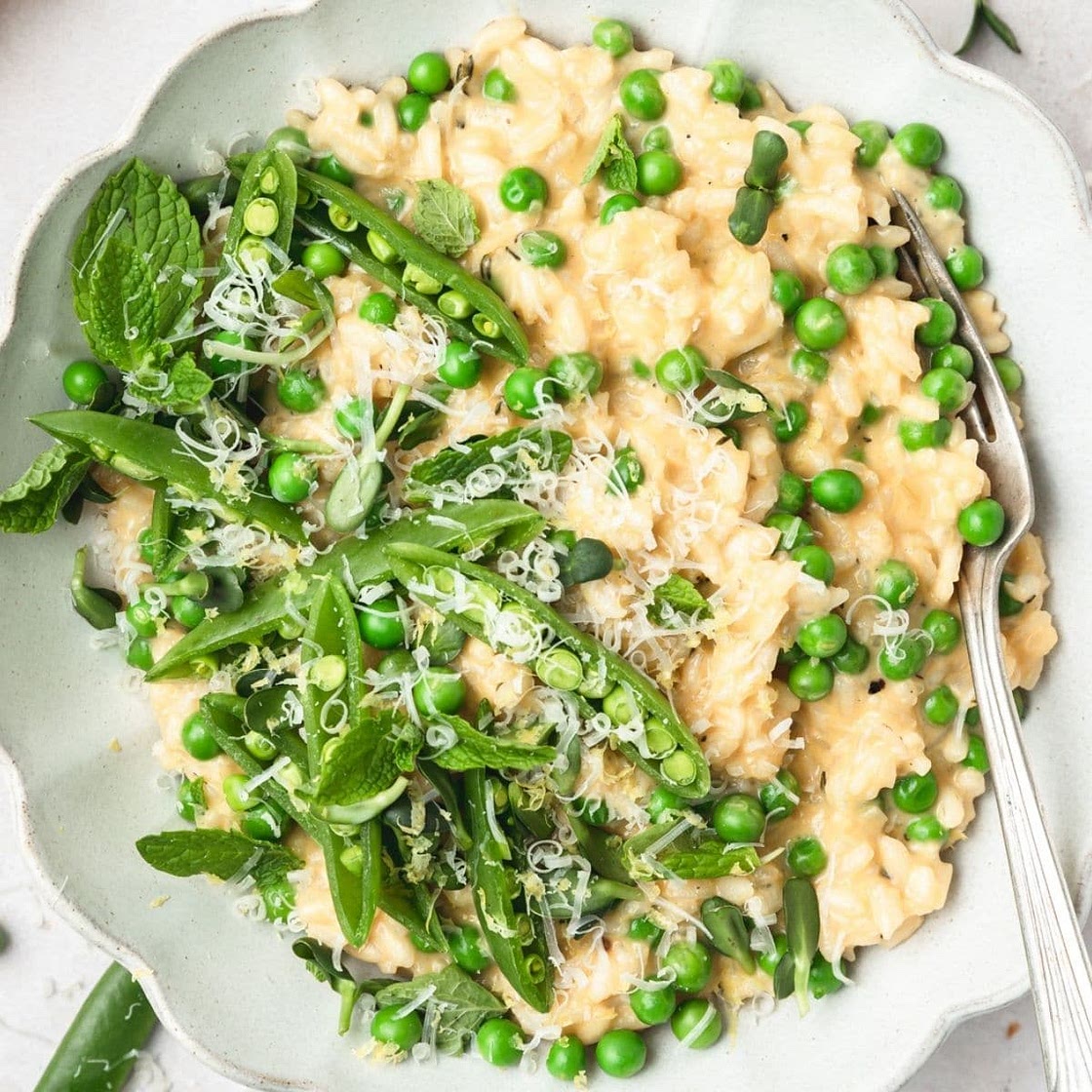 Spring Pea Risotto
