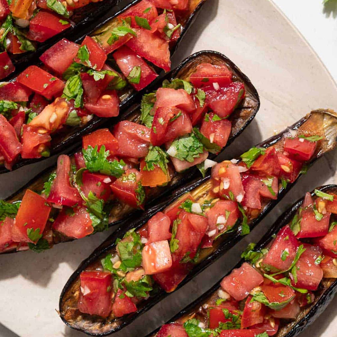 Eggplant Bruschetta