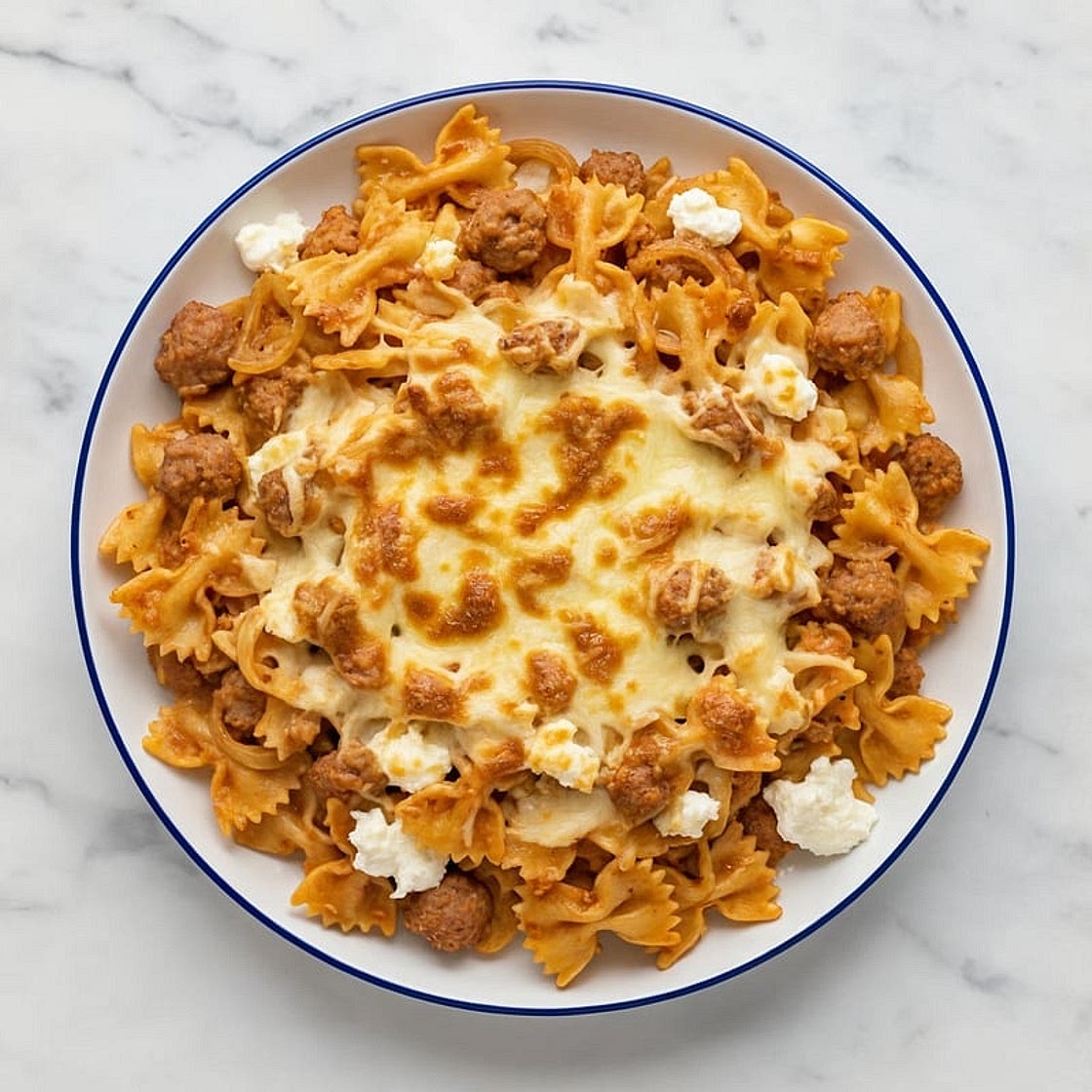 Sausage and Ricotta Pasta Bake