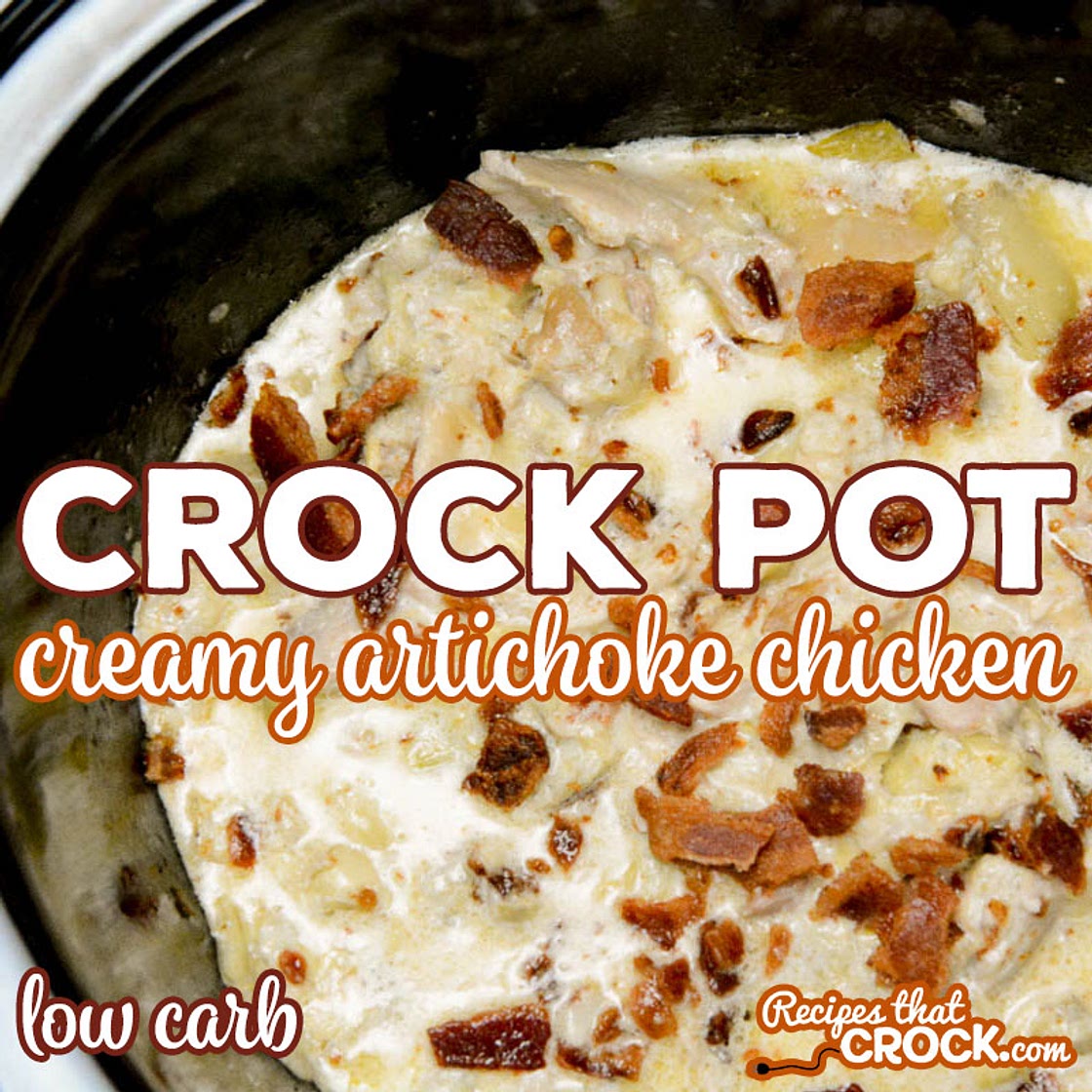 Crock Pot Creamy Artichoke Chicken