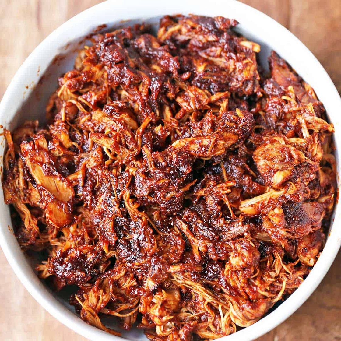 Oven-Baked Pulled Chicken