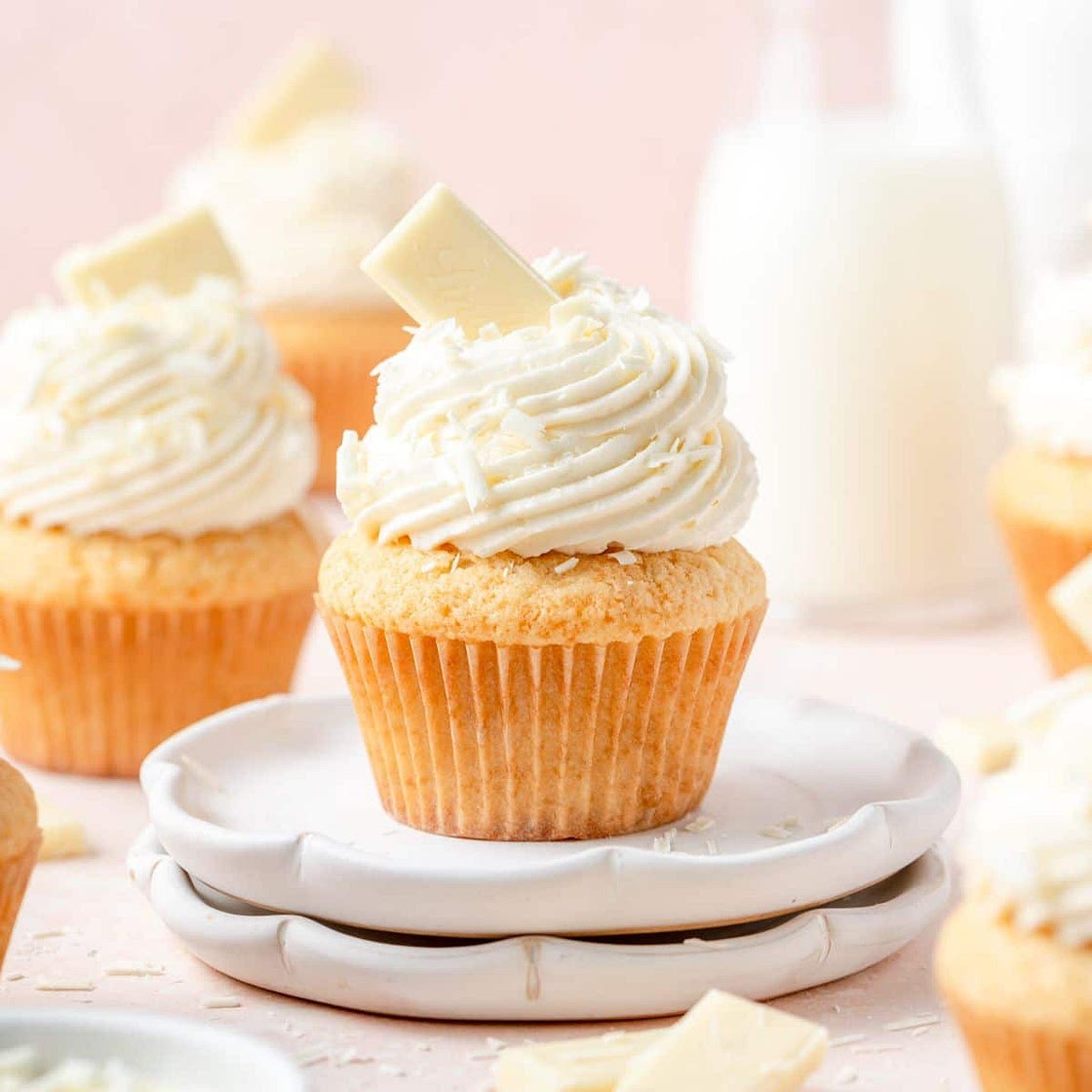 White Chocolate Cupcakes