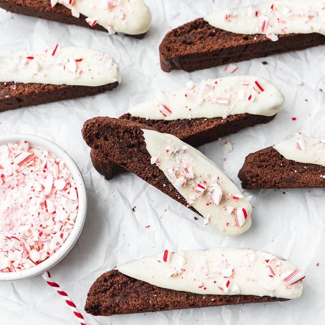 Chocolate Peppermint Biscotti