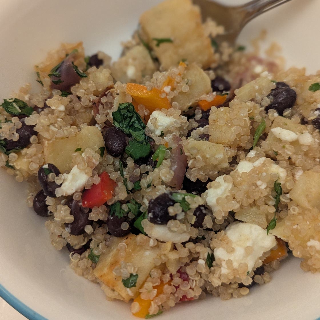 Sweet Potato Quinoa Black Bean Salad