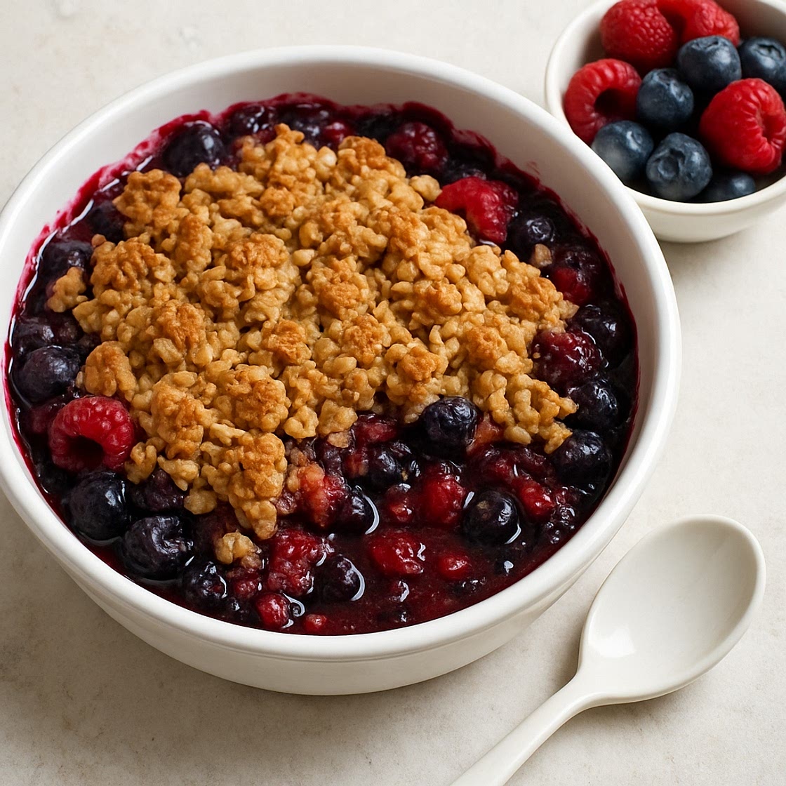 Berry Breakfast Crumble