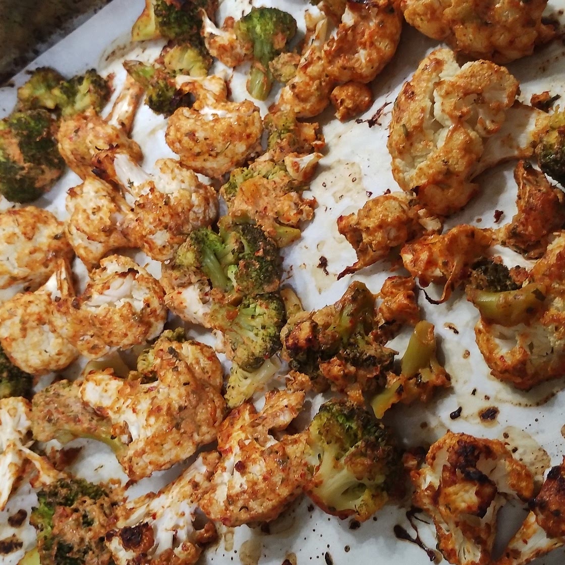 Roasted Greek Yogurt Cauliflower