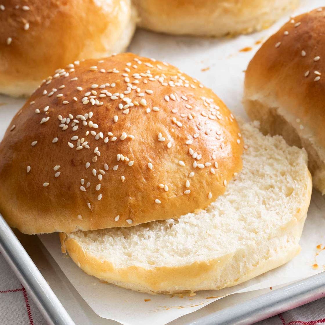Homemade Hamburger Buns