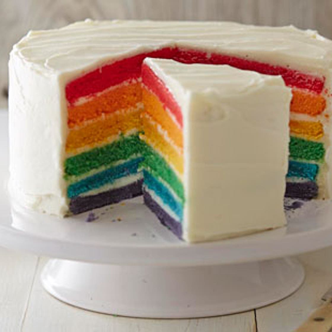 Rainbow cake