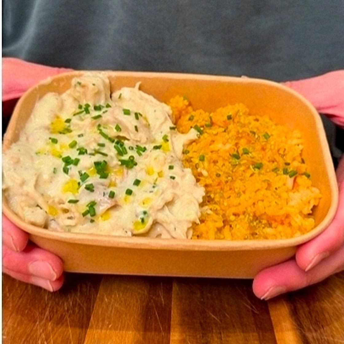 Tzatziki Chicken & Harissa Spiced Rice