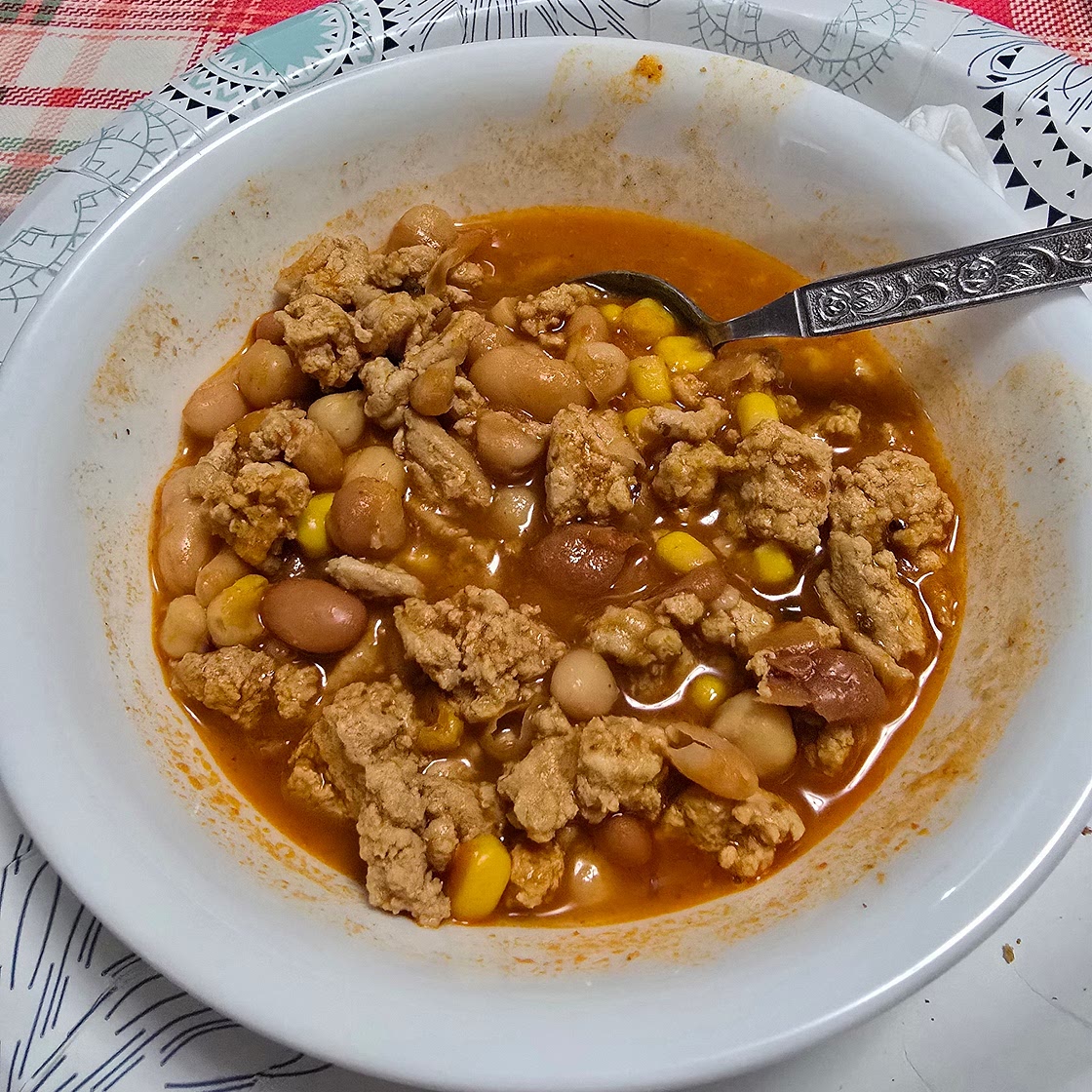 Chicken Chilli with Marinara Sauce