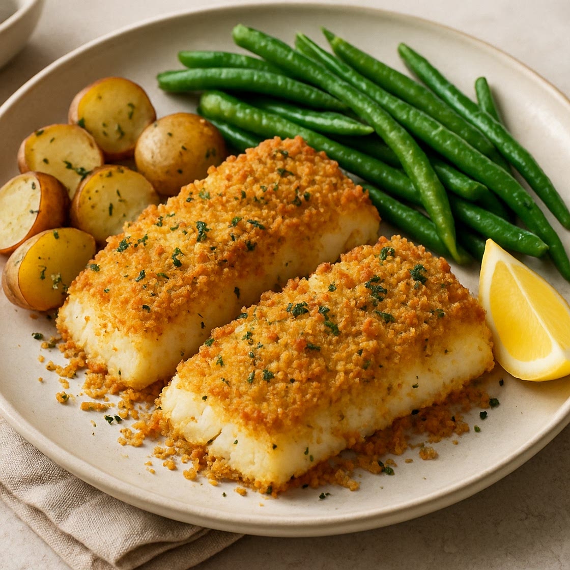 Crispy Baked Cod