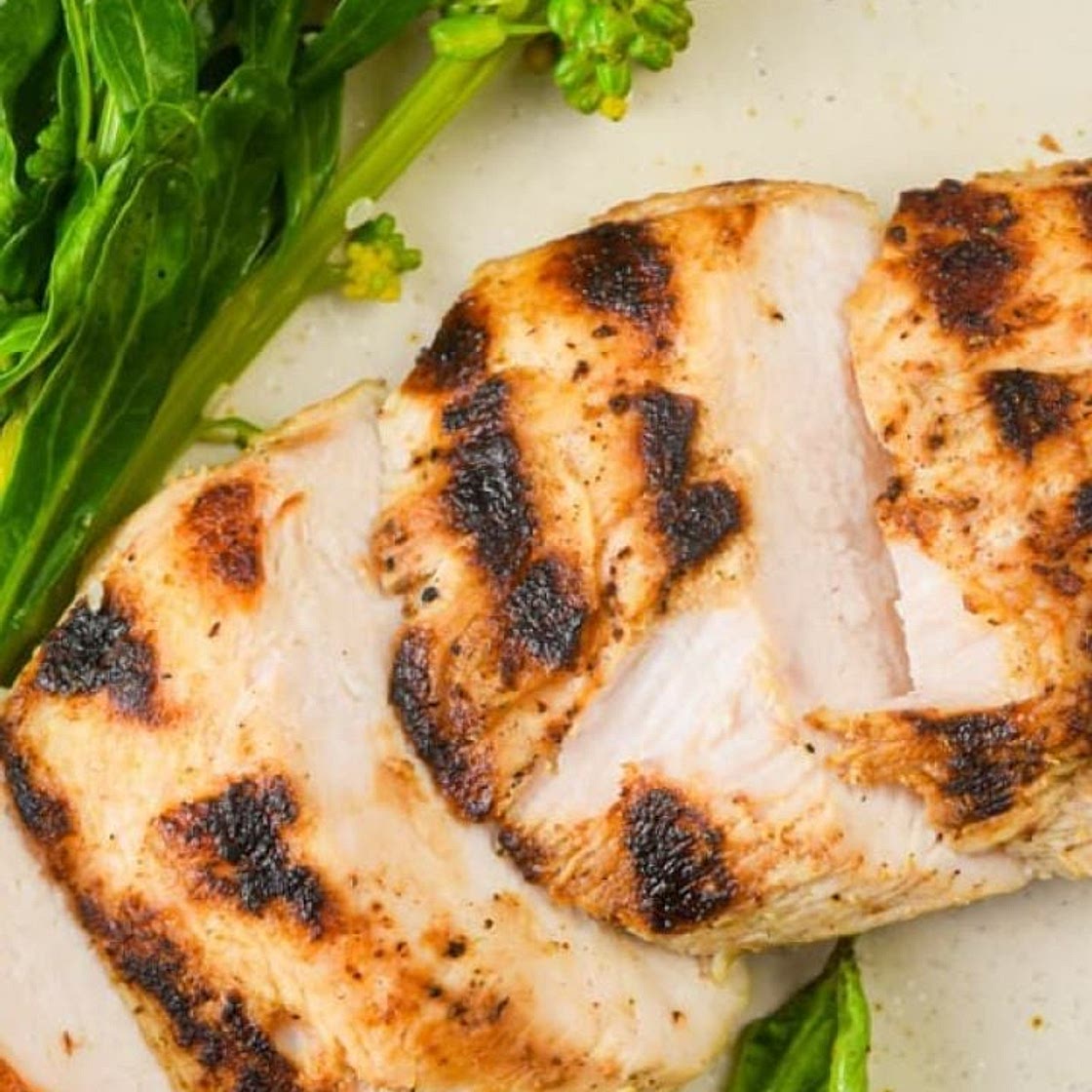 Grilled Basil Lime Chicken Breast