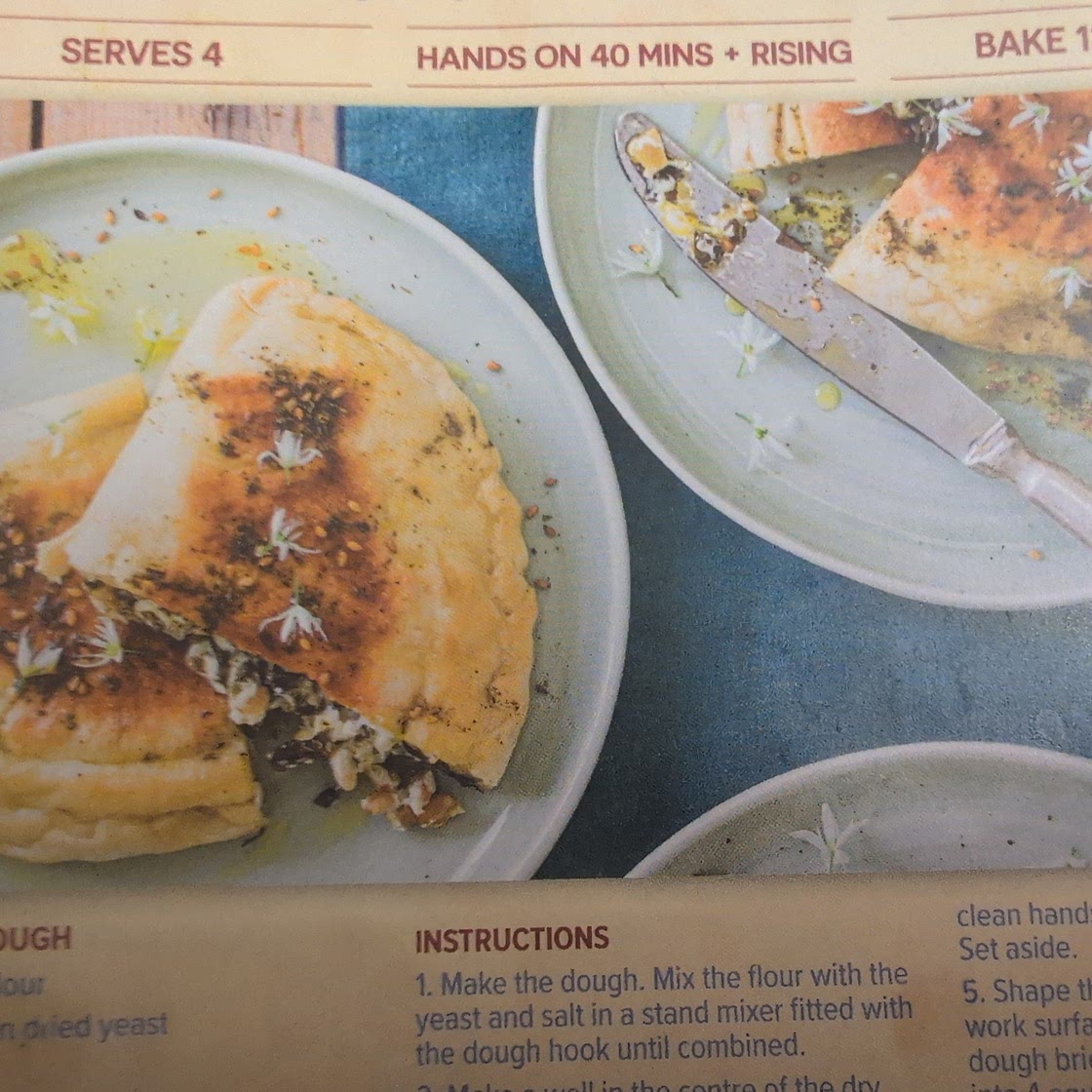 Wild Garlic & Goat's Cheese Gözleme